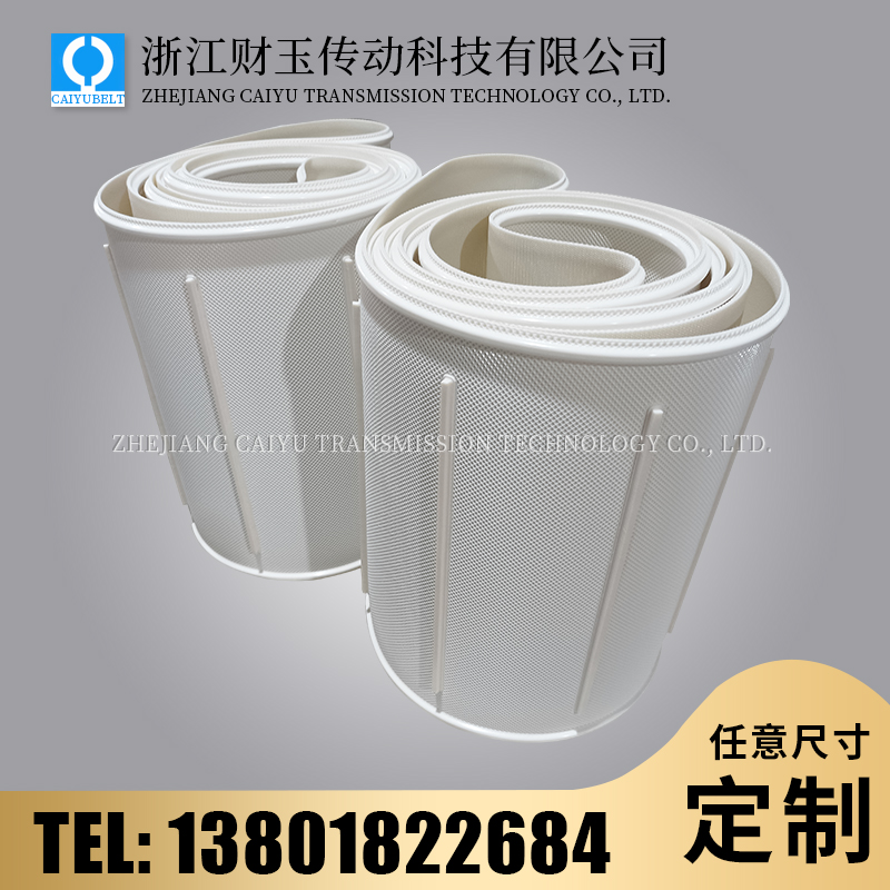 钻石纹导条输送带
