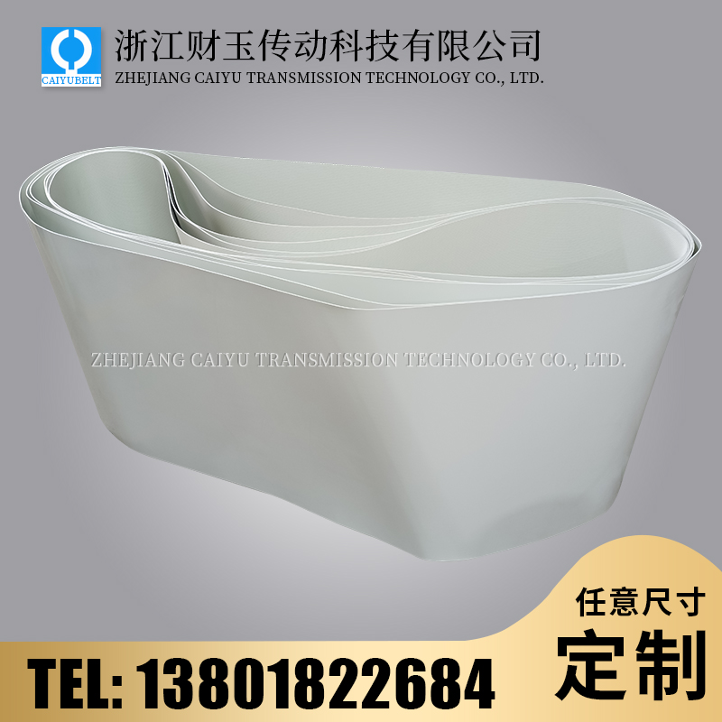 白色亚光输送带